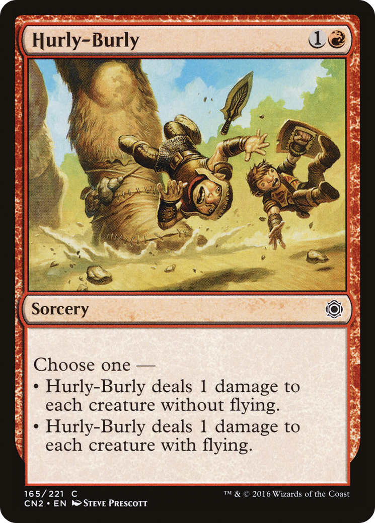 Hurly-Burly (CN2-165) [Conspiracy: Take the Crown] Foil MTG Single Wizards of the Coast