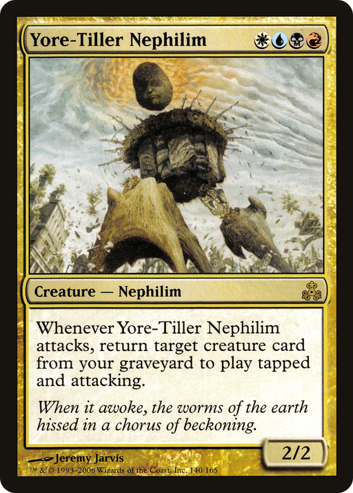 Yore-Tiller Nephilim (GPT-140) [Guildpact] Foil MTG Single Wizards of the Coast