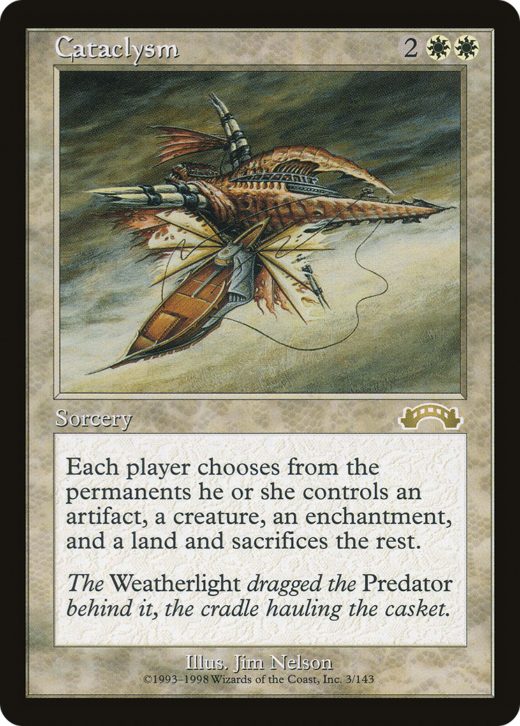 Cataclysm [Exodus] MTG Single Magic: The Gathering