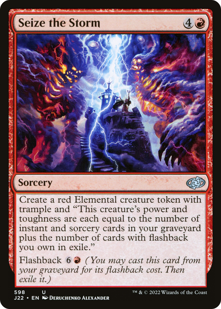 Seize the Storm (J22-598) [Jumpstart 2022] MTG Single Wizards of the Coast