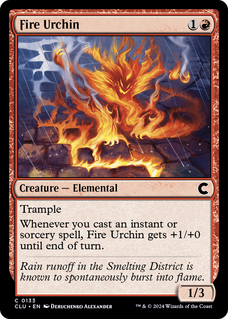 Fire Urchin (CLU-133) [Ravnica: Clue Edition] MTG Single Wizards of the Coast