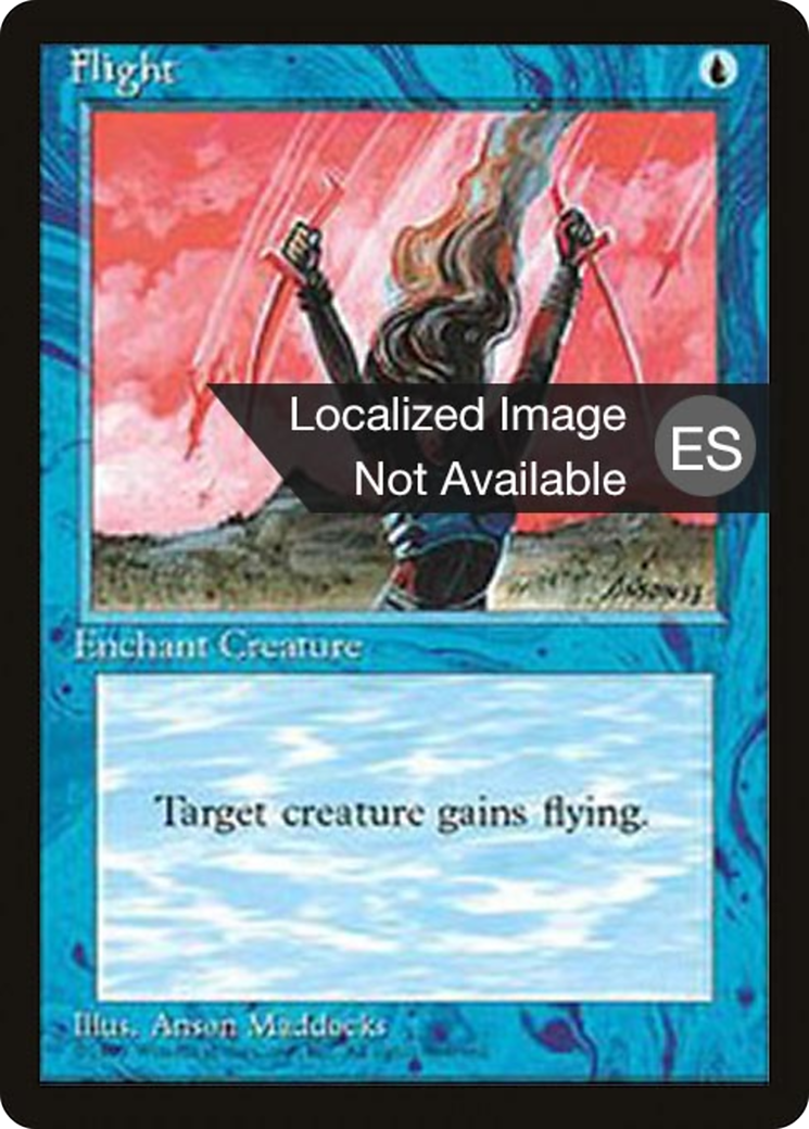 Flight (4BB-) [Fourth Edition Foreign Black Border] MTG Single Wizards of the Coast