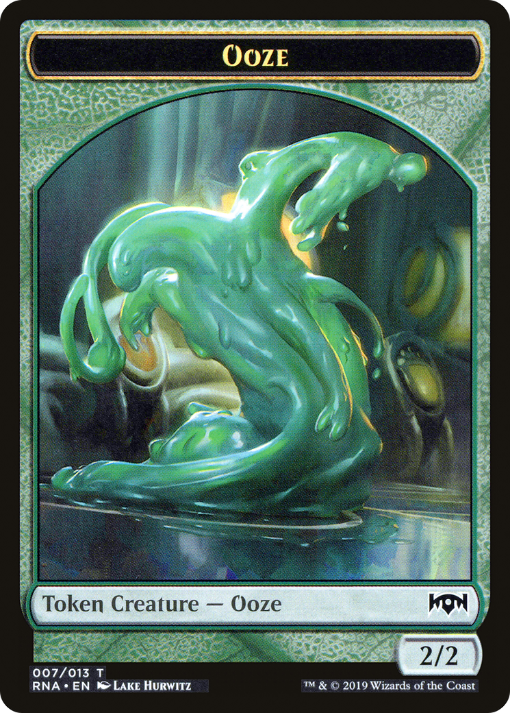 Ooze (RNA-007) [Tokens] Ravnica Allegiance Tokens MTG Single Wizards of the Coast