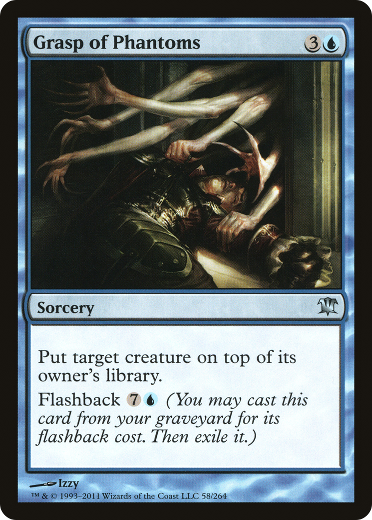 Grasp of Phantoms (ISD-058) [Innistrad] MTG Single Wizards of the Coast