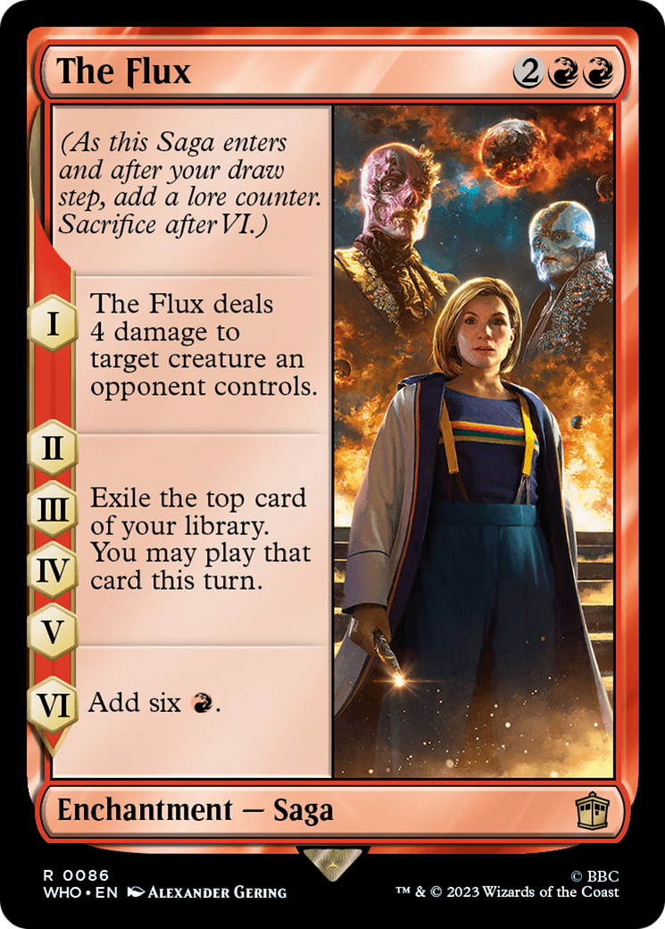 The Flux (WHO-086) [Doctor Who] MTG Single Wizards of the Coast
