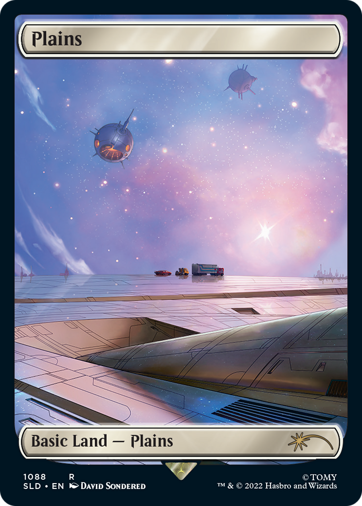 Plains (1088) (SLD-1088) [Secret Lair] Drop Foil MTG Single Wizards of the Coast
