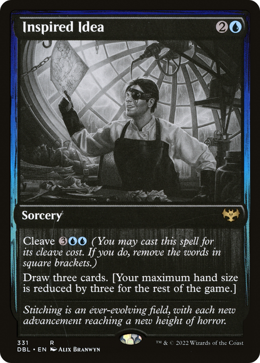 Inspired Idea (DBL-331) [Innistrad: Double Feature] MTG Single Wizards of the Coast