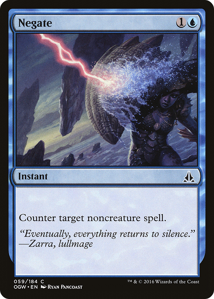 Negate (OGW-059) [Oath of the Gatewatch] Foil MTG Single Wizards of the Coast