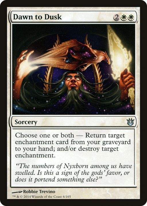 Dawn to Dusk (BNG-006) [Born of the Gods] MTG Single Wizards of the Coast