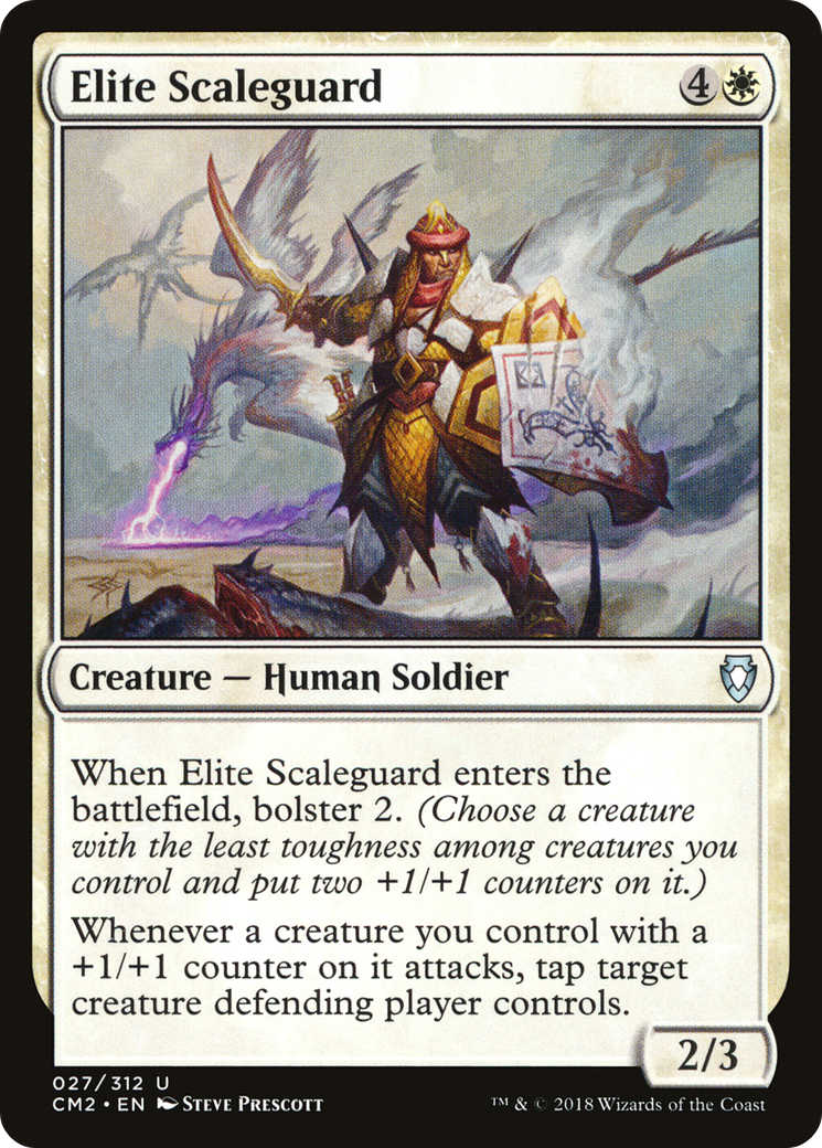 Elite Scaleguard (CM2-027) [Commander Anthology Volume II] MTG Single Wizards of the Coast