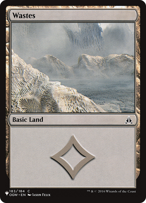Wastes (LIST-183/184) [Mystery Booster] The List MTG Single Wizards of the Coast