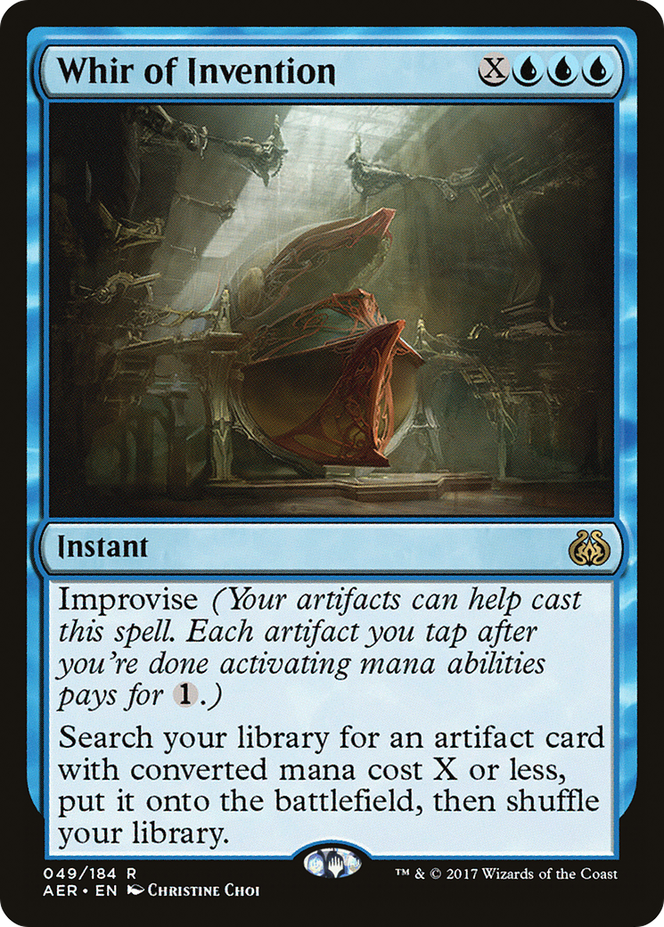 Whir of Invention [Aether Revolt] MTG Single Magic: The Gathering