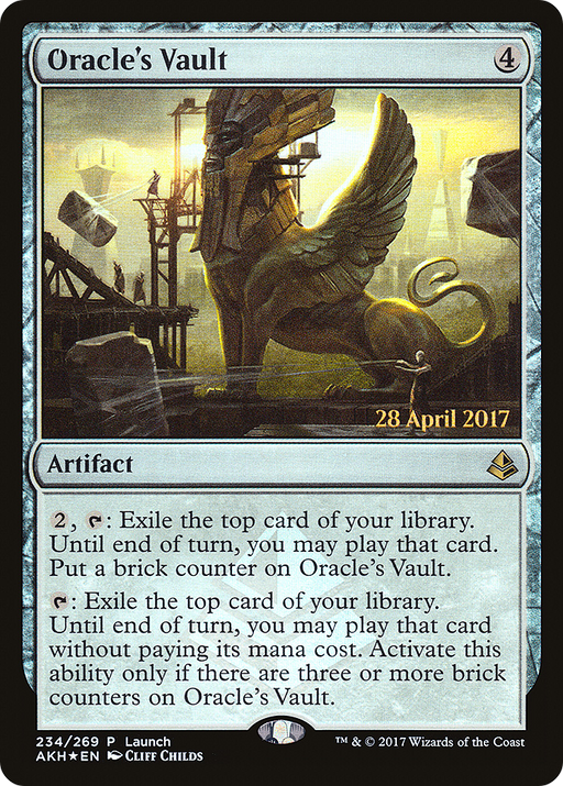 Oracle's Vault (LARP-234) [Amonkhet Promos] Foil MTG Single Wizards of the Coast