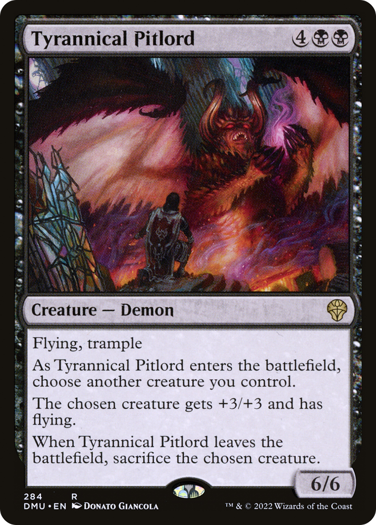 Tyrannical Pitlord (DMU-284) [Dominaria United] MTG Single Wizards of the Coast