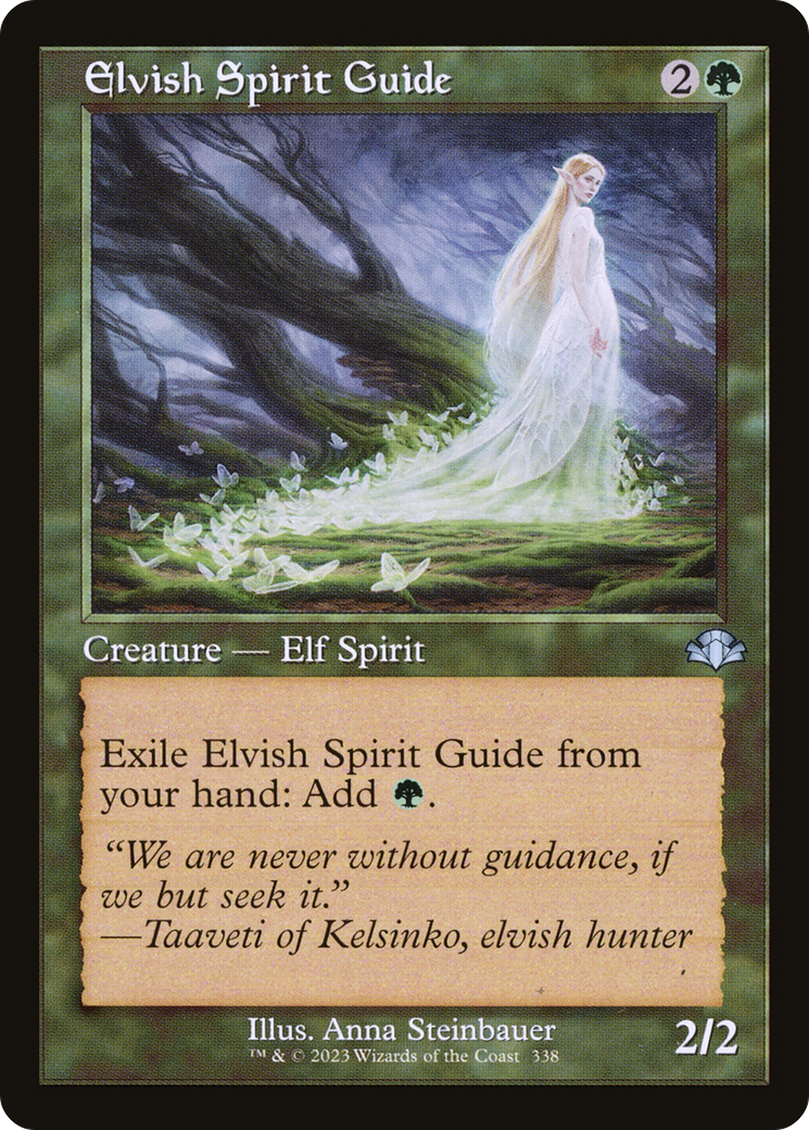 Elvish Spirit Guide (DMR-338) [Dominaria Remastered] Foil MTG Single Wizards of the Coast