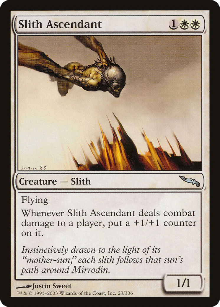 Slith Ascendant (MRD-023) [Mirrodin] Foil MTG Single Wizards of the Coast