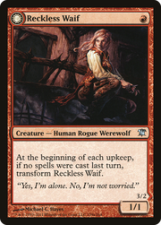 Reckless Waif (ISD-159) [Innistrad] MTG Single Wizards of the Coast