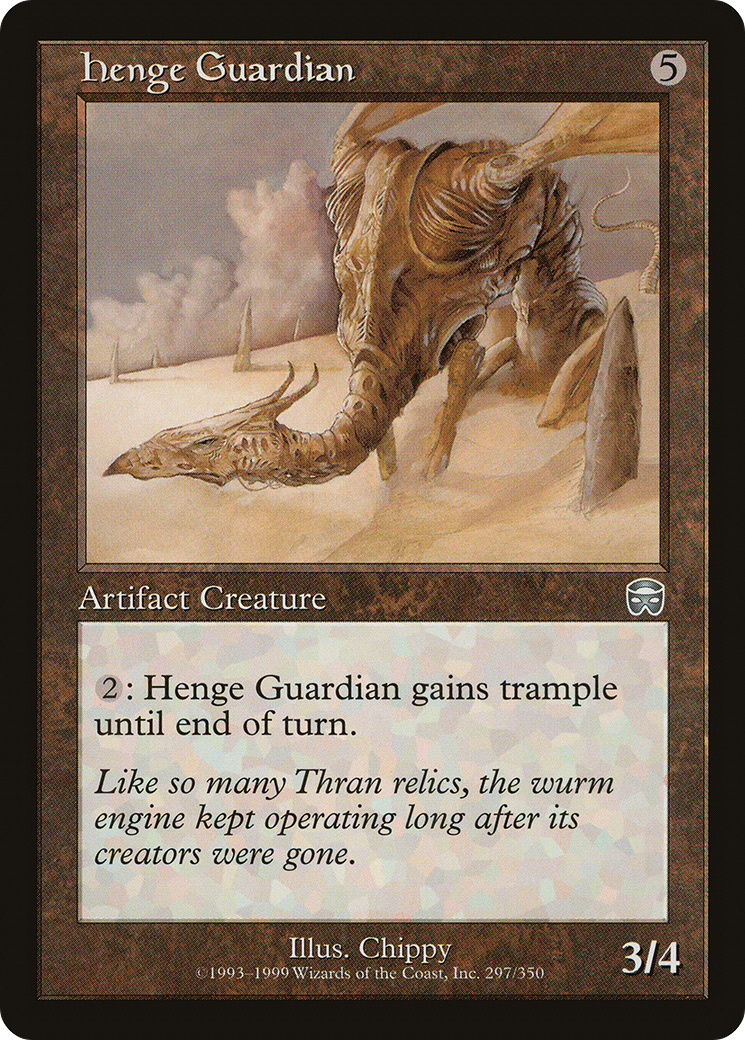Henge Guardian (MMQ-297) [Mercadian Masques] MTG Single Wizards of the Coast