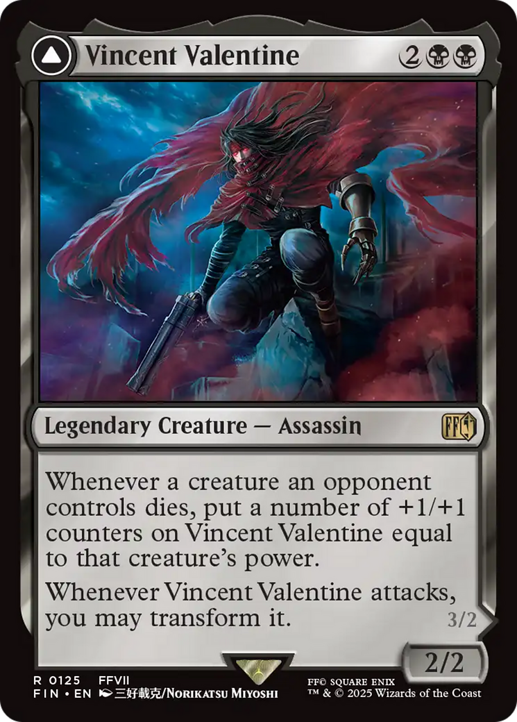 Vincent Valentine // Galian Beast (FIN-125) [FINAL FANTASY] MTG Single Wizards of the Coast