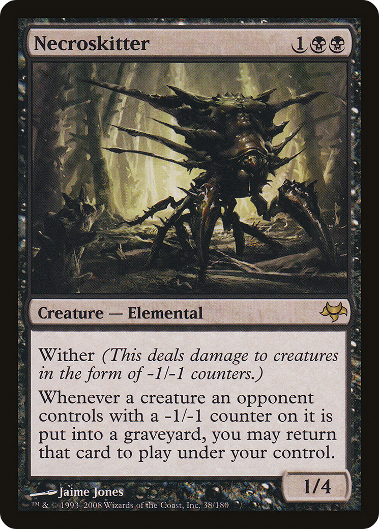 Necroskitter (EVE-038) [Eventide] Foil MTG Single Wizards of the Coast