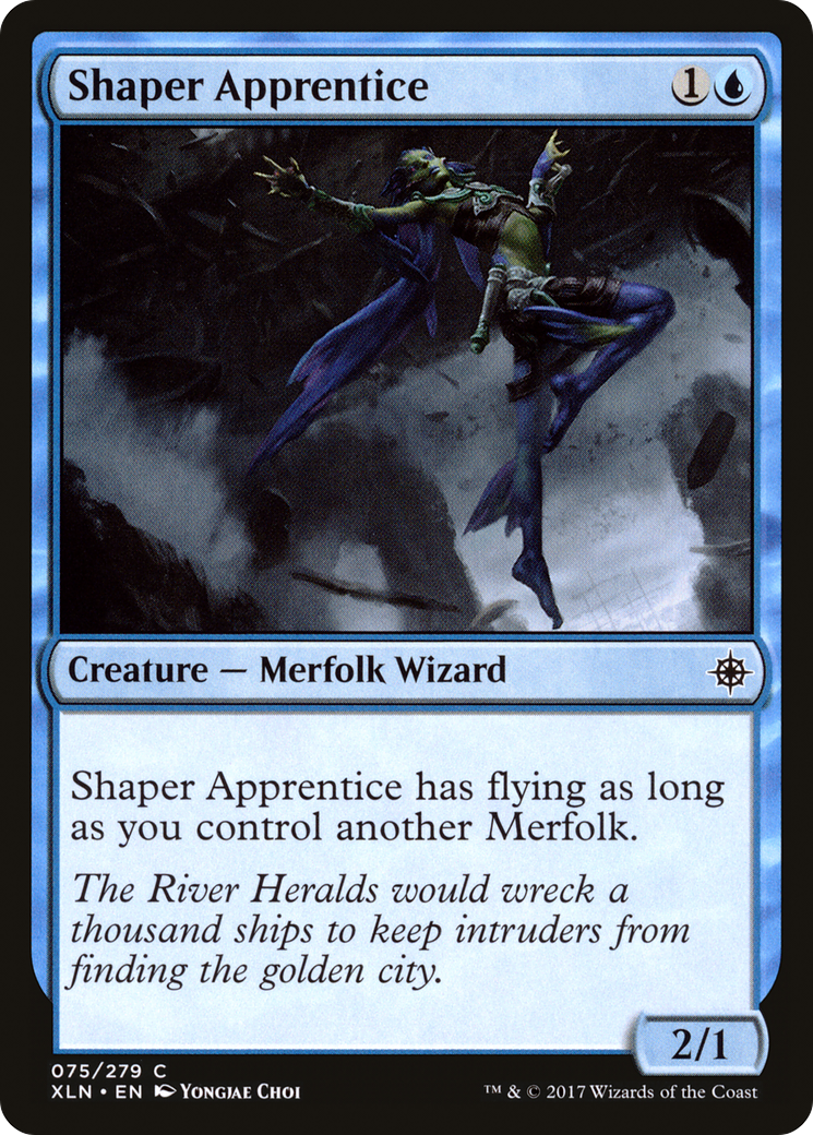 Shaper Apprentice (XLN-075) [Ixalan] Foil MTG Single Wizards of the Coast