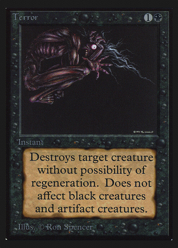 Terror (CED-131) [Collectors' Edition] MTG Single Wizards of the Coast