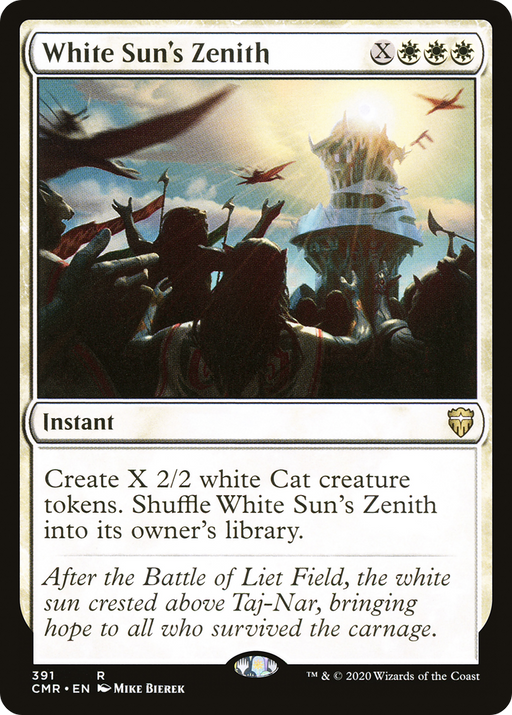 White Sun's Zenith (CMR-391) [Commander Legends] MTG Single Wizards of the Coast