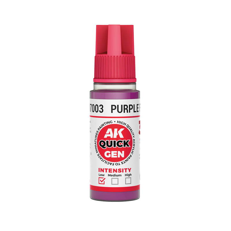 AK Interactive: Quick Gen - Purple Flesh 18ml Model Paints AK INTERACTIVE