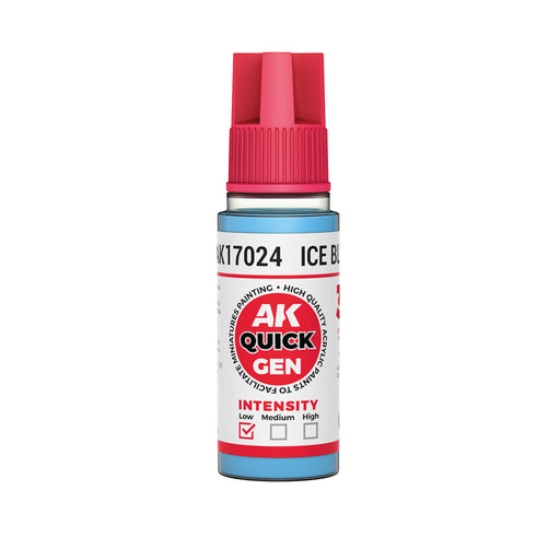 AK Interactive: Quick Gen - Ice Blue 18ml Model Paints AK INTERACTIVE