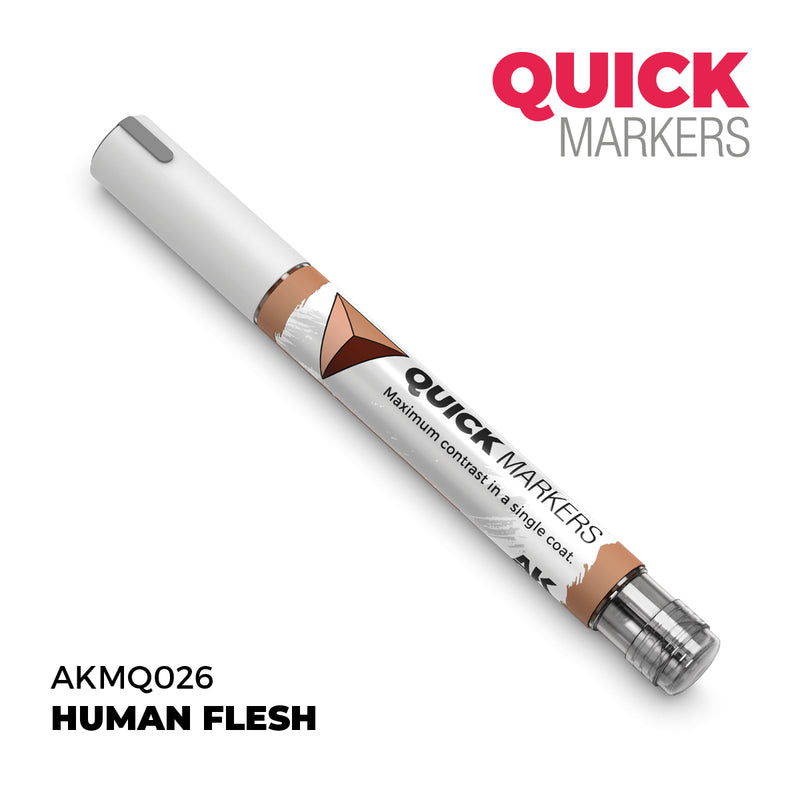 AK Interactive: Quick Markers - Human Flesh
