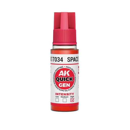 AK Interactive: Quick Gen - Space Red 18ml Model Paints AK INTERACTIVE