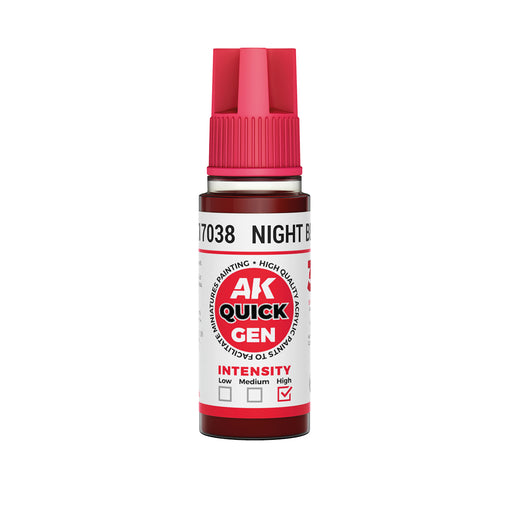 AK Interactive: Quick Gen - Night Blood 18ml Model Paints AK INTERACTIVE