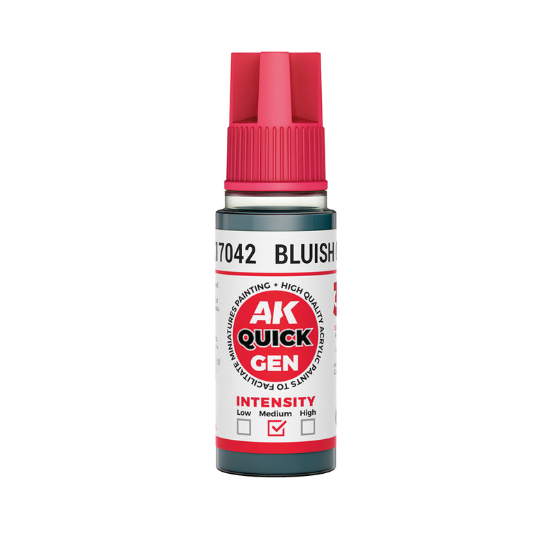 AK Interactive: Quick Gen - Bluish Grey 18ml Model Paints AK INTERACTIVE