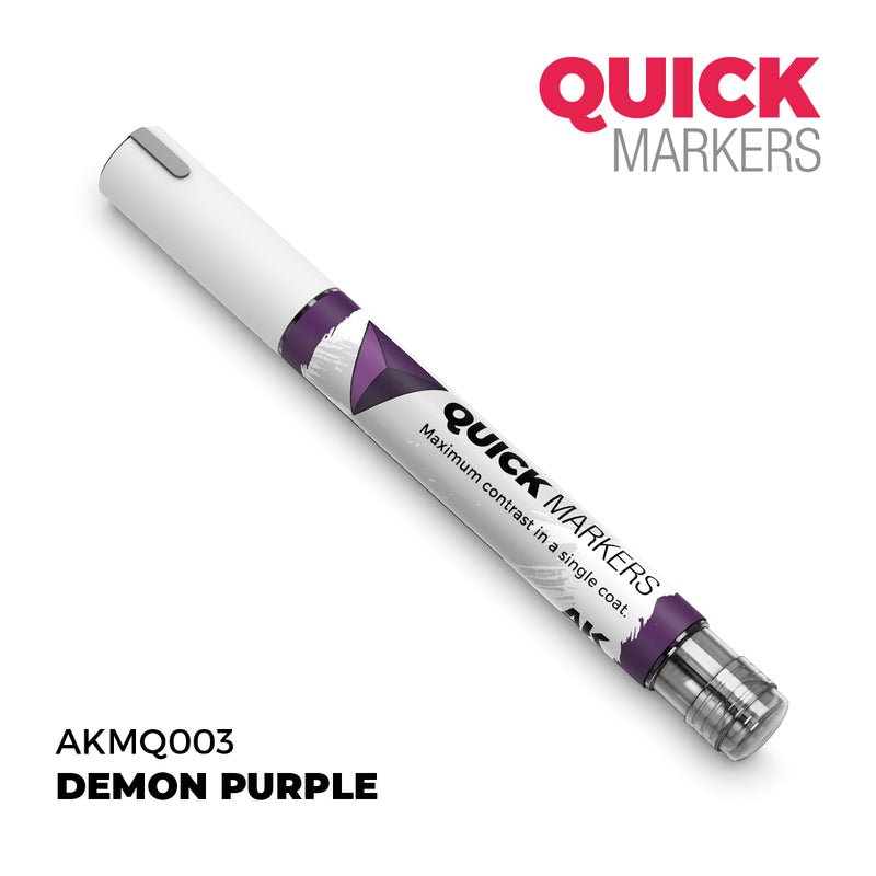 AK Interactive: Quick Markers - Demon Purple
