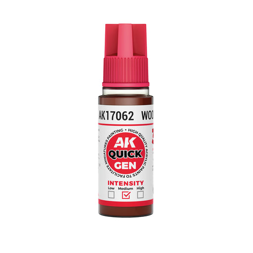 AK Interactive: Quick Gen - Wood 18ml Model Paints AK INTERACTIVE