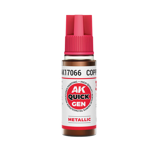 AK Interactive: Quick Gen - Copper 18ml Model Paints AK INTERACTIVE