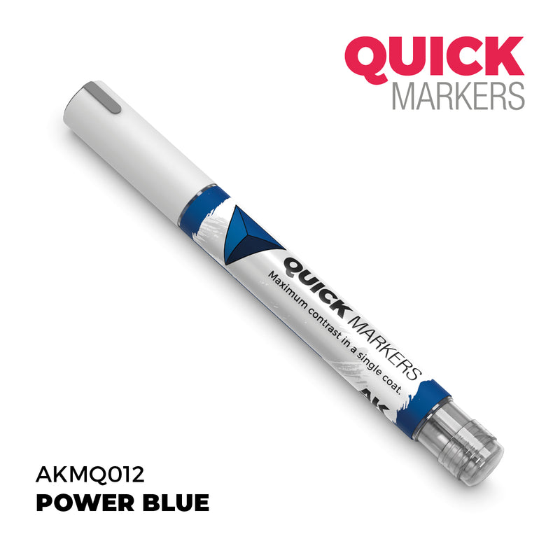 AK Interactive: Quick Markers - Power Blue