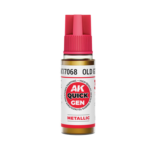 AK Interactive: Quick Gen - Old Gold 18ml Model Paints AK INTERACTIVE
