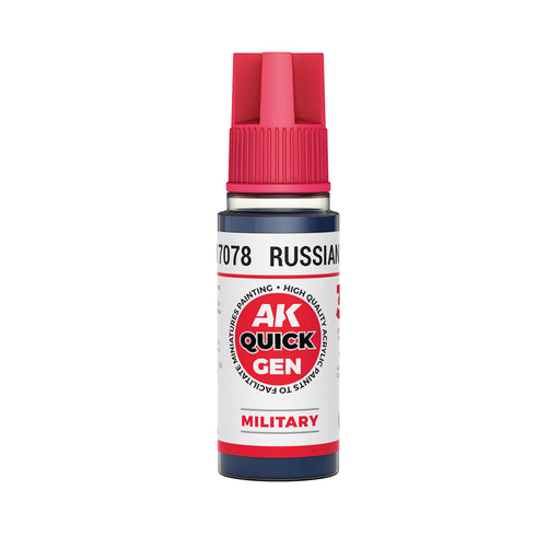 AK Interactive: Quick Gen - Russian Blue 18ml Model Paints AK INTERACTIVE