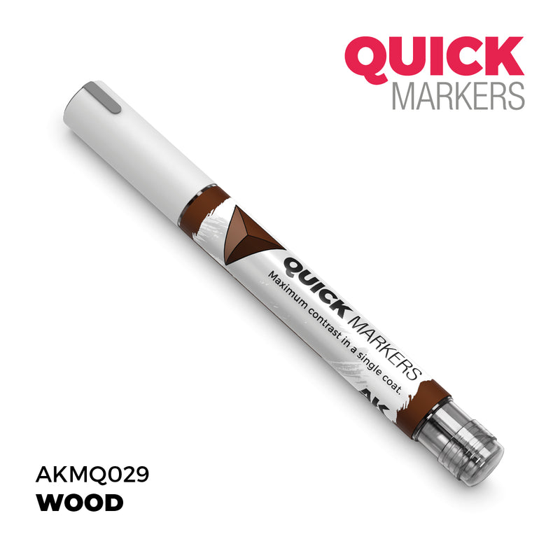 AK Interactive: Quick Markers - Wood