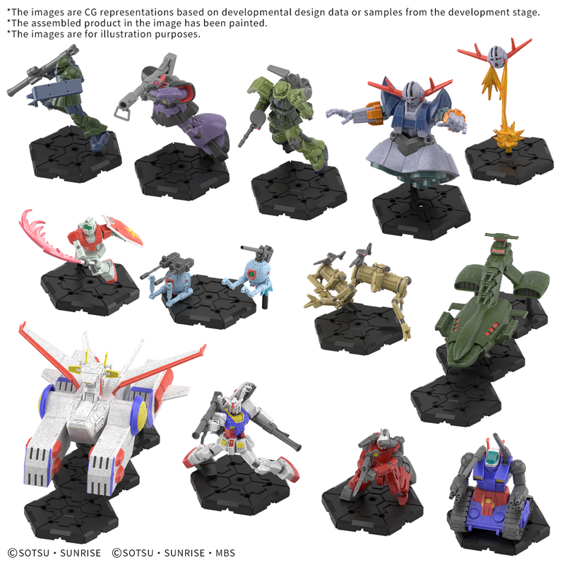 [PREORDER Q3/Q4] Gundam Assemble: Deluxe Set 01 [DX01] Gundam Assemble Bandai