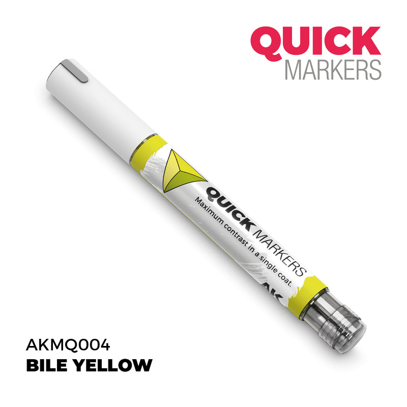 AK Interactive: Quick Markers - Bile Yellow