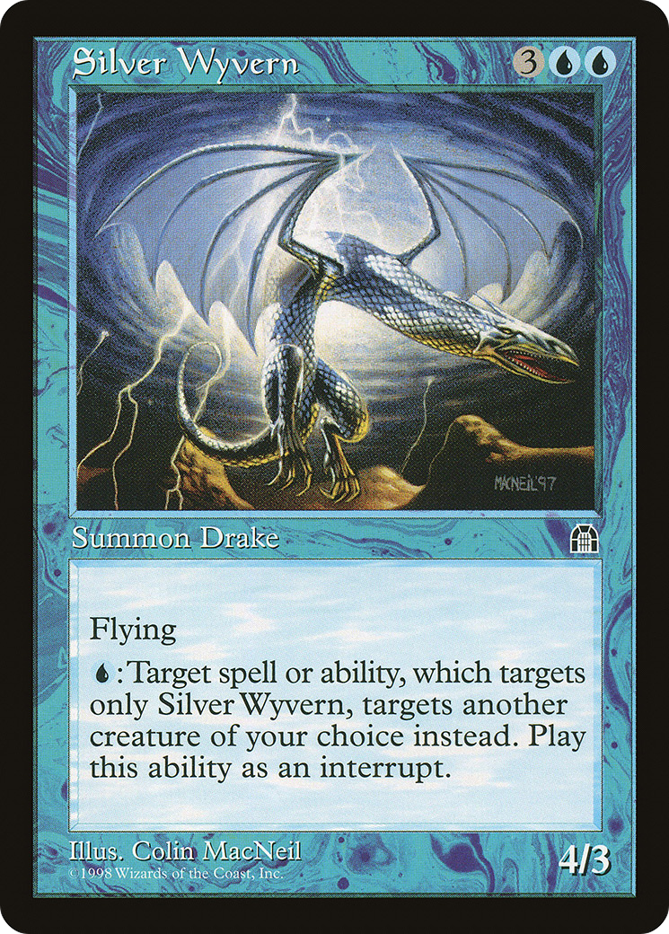 Silver Wyvern (STH-043) [Stronghold] MTG Single Magic: The Gathering