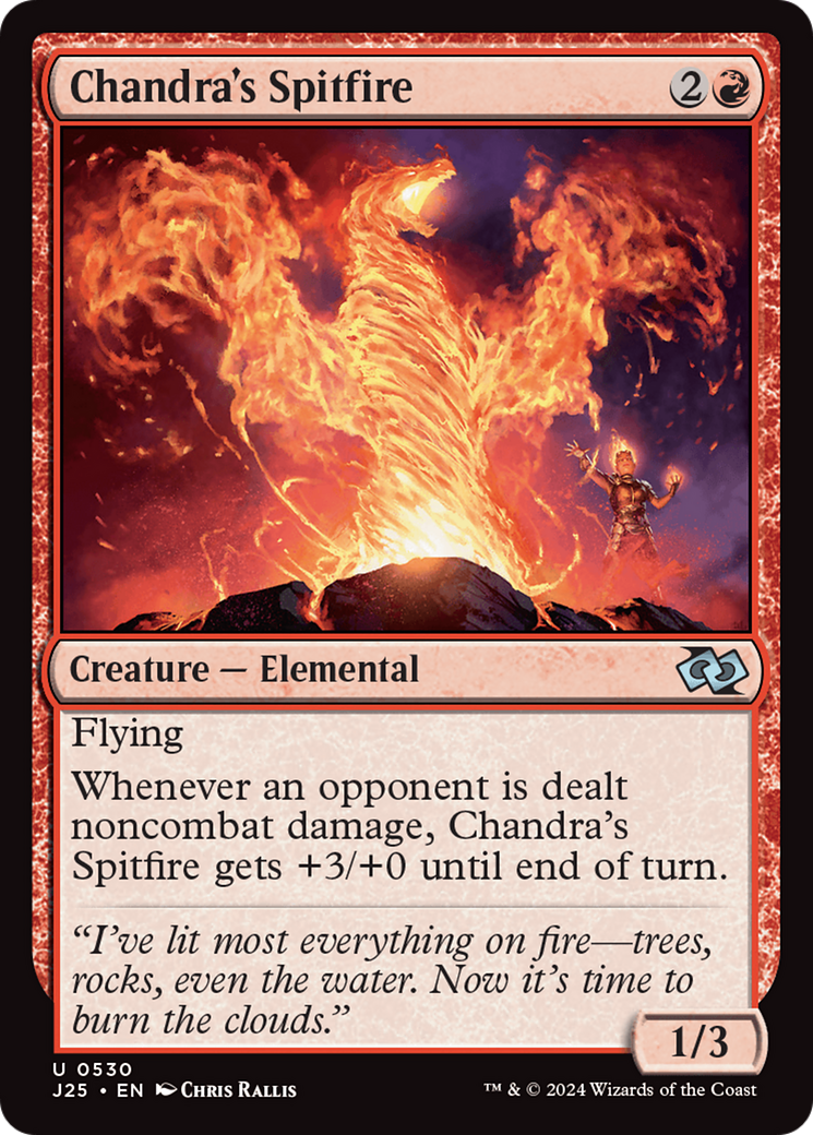 Chandra's Spitfire (J25-530) [Foundations Jumpstart] MTG Single Wizards of the Coast