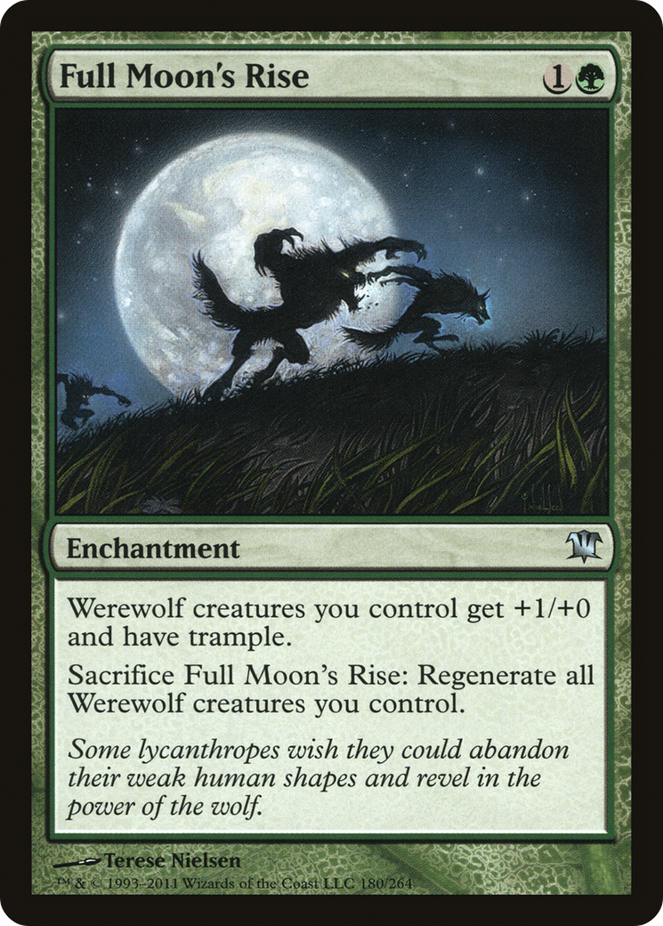 Full Moon's Rise (ISD-180) [Innistrad] MTG Single Wizards of the Coast