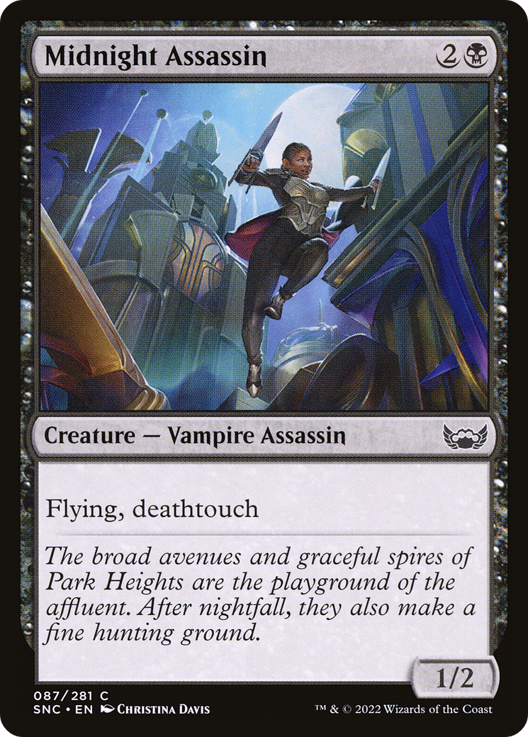 Midnight Assassin (SNC-087) [Streets of New Capenna] MTG Single Wizards of the Coast
