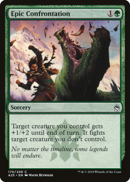 Epic Confrontation (A25-170) [Masters 25] MTG Single Wizards of the Coast
