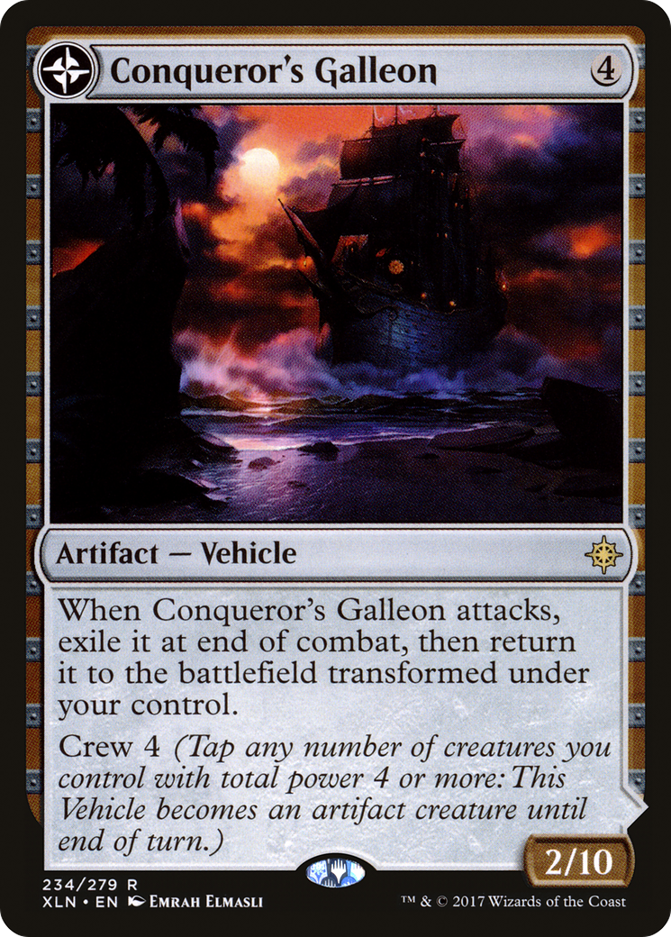 Conqueror's Galleon (XLN-234) [Ixalan] MTG Single Wizards of the Coast