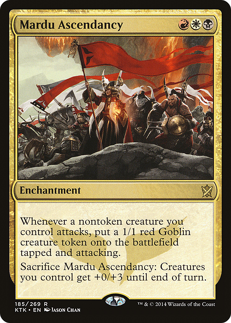Mardu Ascendancy (KTK-185) [Khans of Tarkir] Foil MTG Single Wizards of the Coast