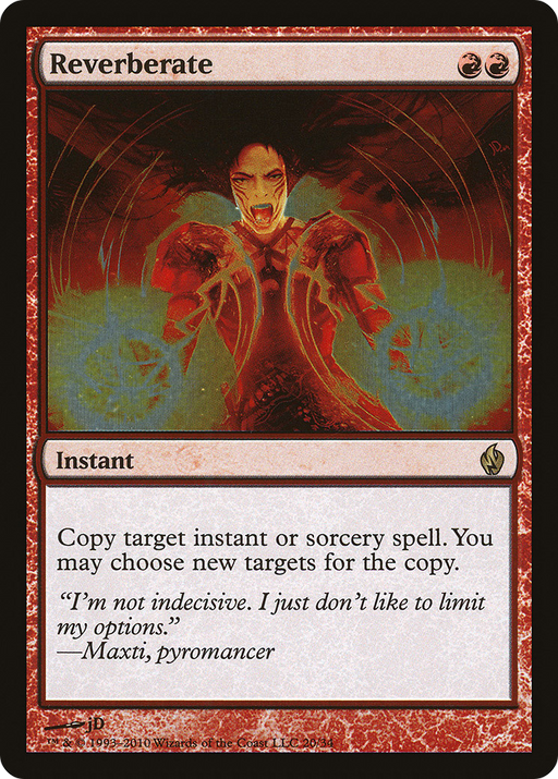 Reverberate (PD2-020) [Misc] Premium Deck Series: Fire and Lightning Foil MTG Single Wizards of the Coast